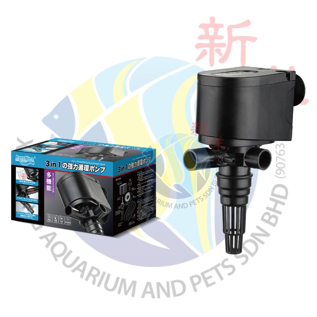 Aquanice 25w 3in1 Power Head PH-003, Top Filter Pump