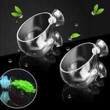 3 PCS Polka Type Acrylic Fish Tank Aquarium Glass Pot Water Plant