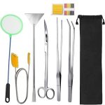 Aquarium Aquascaping Tools Kit – Scissors & Tweezers