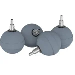 1Pcs Durable 4/6/8/10cm Aquarium Bubble Stone Round Practical Air Stone Aerator Air Pumps Bubbler Fish Tank Aquarium Accessories