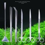 Stainless Steel Aquarium Plant Cleaning & Aquascaping Tools